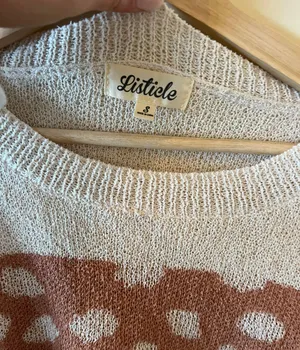 Listicle Pullover Sweater thumbnail 2