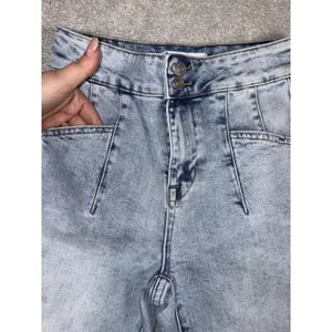 Mica Los Angeles Women's Blue Wash‎ Flare Mid Rise Jeans 24 thumbnail 3