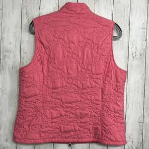 Ariat Women's XL Pink Softshell Vest Wind Water Resistant Equestrian Team Logo thumbnail 2