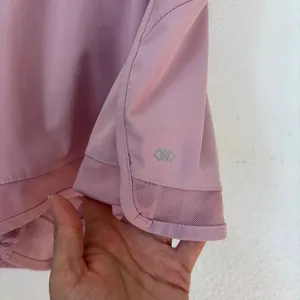 Solid Pastel Pink Athletic Shorts thumbnail 3