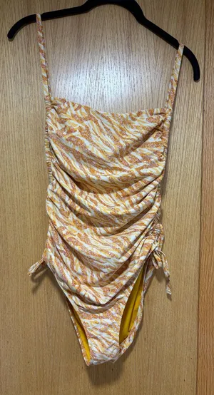 Aerie Tiger Stripe One Piece Swimsuit Sample - Size Small thumbnail 1