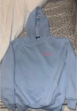 White Fox Hoodie Boutique Blue thumbnail 1