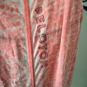 Peloton Pink and White tank top see through large‎ thumbnail 4
