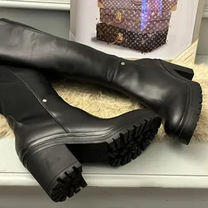 Urban outfitters long black boots size 9 thumbnail 8