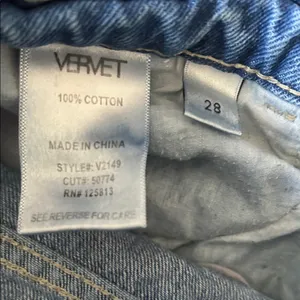 Vervet Distressed Blue Jeans thumbnail 10
