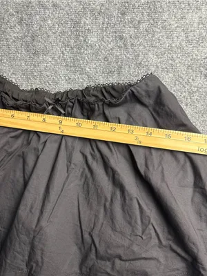 Nia Amanda Skort Woman’s Small Y2K NWT Black A-Line Mini Casual Summer Skirt thumbnail 4