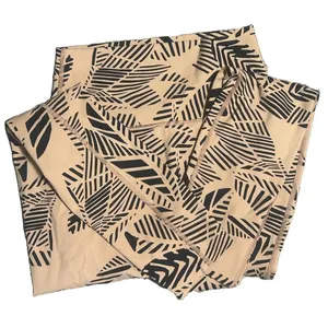 Aerie Beige Black Leaf Print High Rise Leggings Ankle Women's Sz Small Athletic thumbnail 7