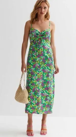 NWOT Zara Midaxi dress size medium thumbnail 1