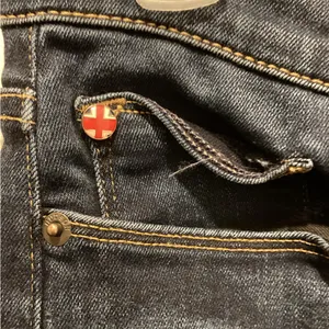 Hudson Jeans Dark Blue Denim Jeans thumbnail 2