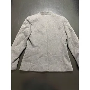 J.Crew 365 Womens Grey Ponte Open Front‎ Collarless Blazer Jacket Size 4 thumbnail 5