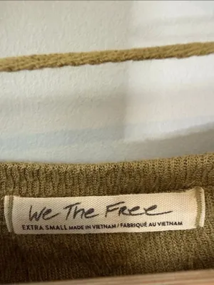 Free People Gauzy Thermal Shirt Lagenlook thumbnail 4