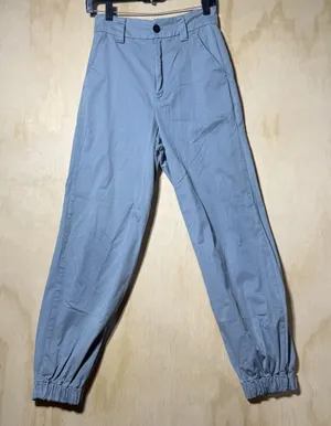 BDG Urban Outfitters‎ Jogger Pants Womens Medium Blue High Rise Tapered Ankle thumbnail 1