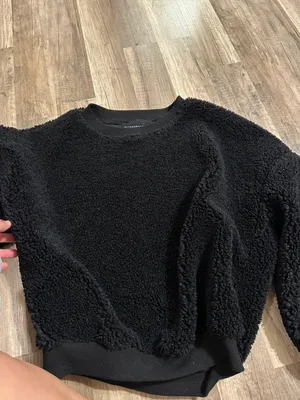 Blu Spero Fleece Cropped Sweater thumbnail 1