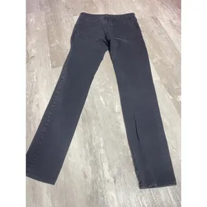 Uniqlo Jeans‎ Skinny Straight Jeans Womens 29X34 Black Denim E0137 thumbnail 5
