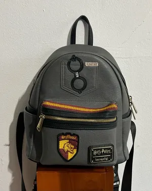 Loungefly Harry Potter Griffindor Glasses Mini Backpack thumbnail 1