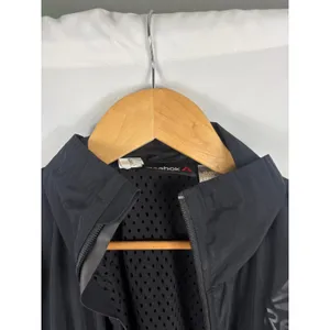 Reebok Womans Zip Up Windbreaker Active Jacket Black Size Small!~ thumbnail 3