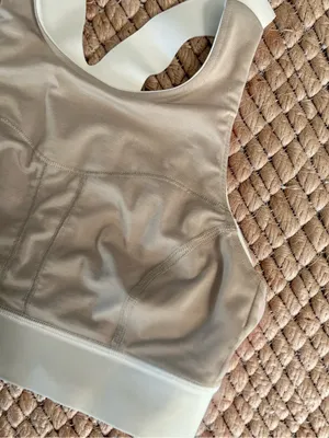 Lululemon Fast Free Bra In Nulux White thumbnail 8