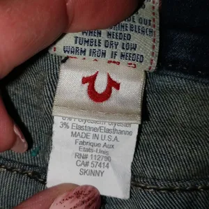 True Religion Womens 25 Skinny Denim‎ Slim Jeans thumbnail 4