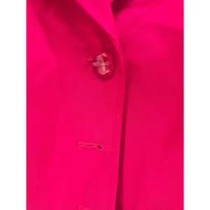 Talbots Blazer Womens 16 Silk Cotton Blend Pink Single Button Professional EUC thumbnail 2