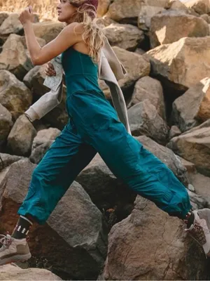 Free People Movement Righteous Onesie Jumpsuit Jogger Size XS thumbnail 4