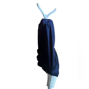 Revolve Navy Ruffle V-Neck Long Sleeve Mini Dress Wedding Guest S NWT thumbnail 5