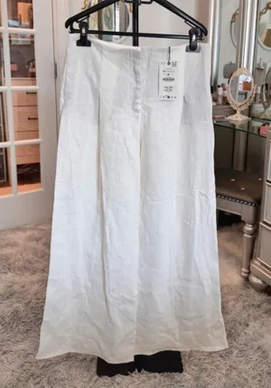 Zara Line Blend wide leg pants thumbnail 1