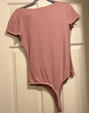 Elodie NWT Sweetheart Neckline Thong Bodysuit thumbnail 4