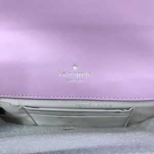 Kate Spade Kenzie Boxed Medium Flap Wristlet in Quartz Pink NIB thumbnail 6