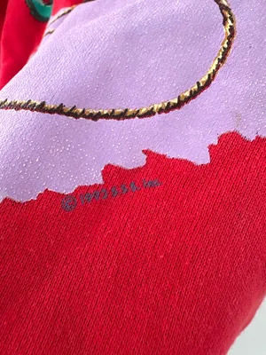 Vintage Western Cowgirl Red Crewneck‎ Large thumbnail 6