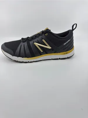 New Balance 811 trainers Color black mesh upper with gold metallic SZ 9 thumbnail 5