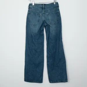Hollister Low Rise Baggy‎ Jeans Womens Size 000R W23 Regular Medium Wash Denim thumbnail 5