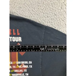 AC/DC Cropped T-Shirt Women M Black Graphic Highway 1979 Tour Band‎ Tee thumbnail 7