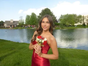 prom dress Red Size 2 thumbnail 3