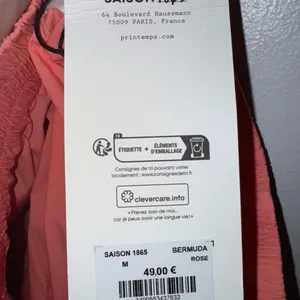 NWT Saison 1864 Pink‎ Pull On Athletic Shorts Medium Pink thumbnail 4