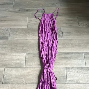 Purple low back maxi dress thumbnail 2
