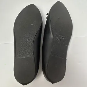Nicole Miller New‎ York Blue-Rise Black Pointed Toe Ballet Flats Bow Charm 7.5M thumbnail 11
