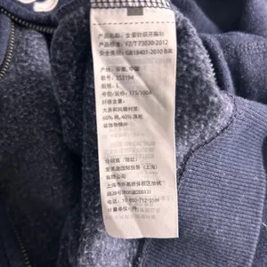 Hollister Fleece Lined‎ Hoodie Blue Large thumbnail 8