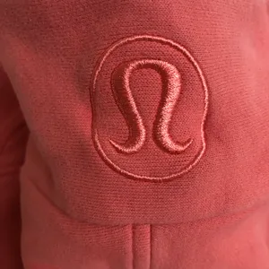 Lululemon Scuba Oversized Half-Zip Hoodie Raspberry Cream M/L 🍋 thumbnail 8