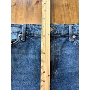 No Boundaries Womens Jeans Medium Wash Size XS High Rise Baggy Wide Leg thumbnail 7