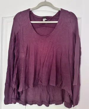 Free People Top Long Sleeve thumbnail 1