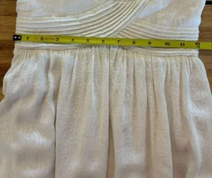 Kimchi Blue White Strapless Dress S thumbnail 7