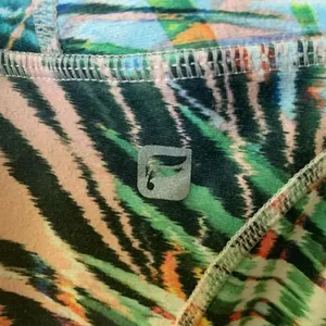 Fabletics tropical high impact cropped workout S leggings thumbnail 3