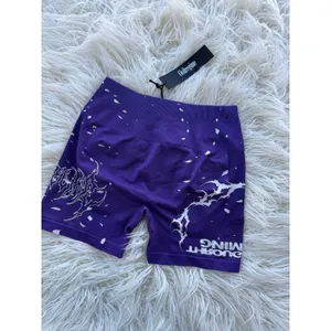 Civil Regime Blowout Kelly Seamless Shorts Bright Purple Size Small thumbnail 7