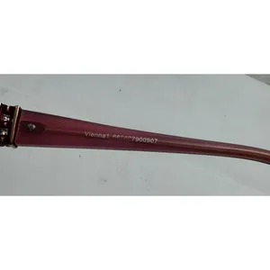 Solvori Women's Fashion Glasses‎ Vienna, Burgandy Frames Only 58-16-135 thumbnail 5