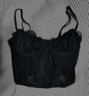 White Fox Lace Bustier Boutique Top thumbnail 1