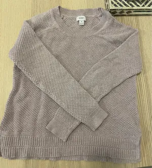 Lilac old navy knit sweater thumbnail 1