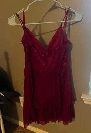 Short Pink Homecoming Dress thumbnail 1