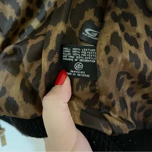 Biker Stud Quilted Leather Jacket thumbnail 3