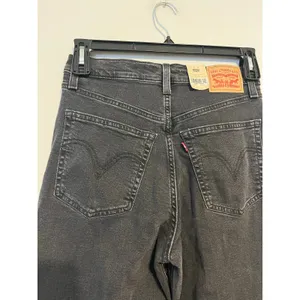 Levi’s Ribcage Bell Flare Leg Jeans in Black Size 39x32 NWT! thumbnail 9