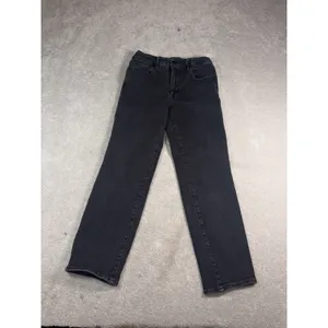 good american good legs straight jeans black 10/30 thumbnail 3